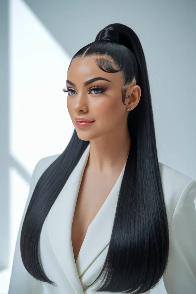 The Sleek Ponytail