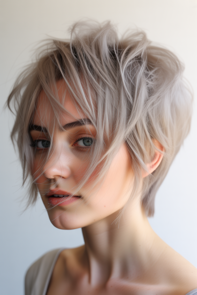 Tousled Long Pixie