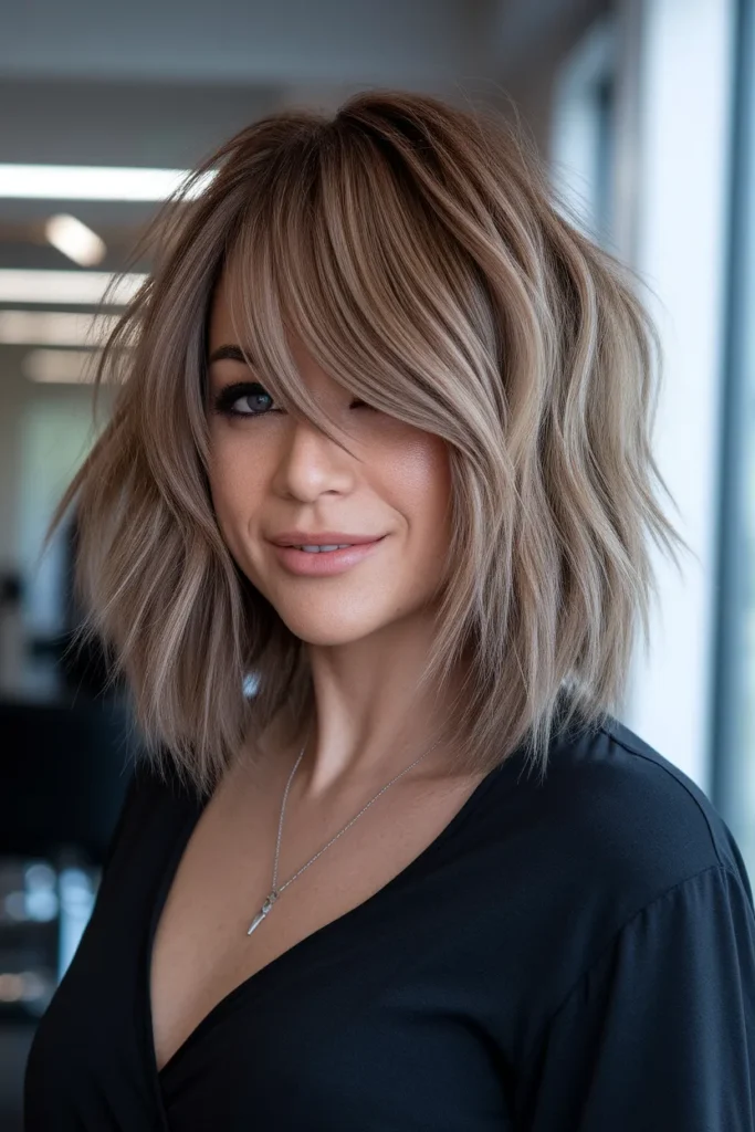 Tousled Shag Cut