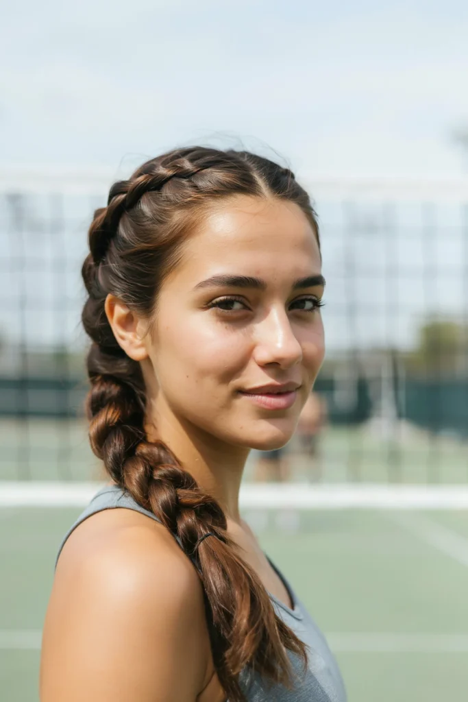 Two Braids Into One Ponytail