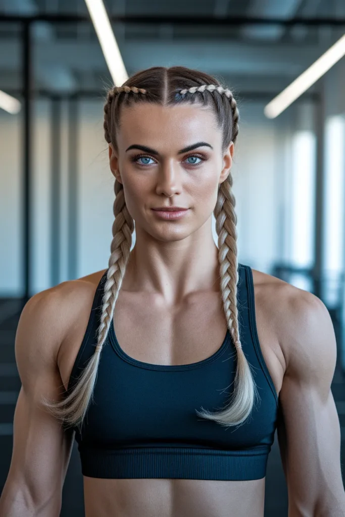 Two French Braids
