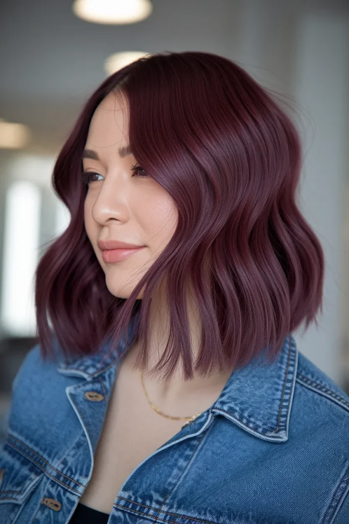 Velvet Burgundy Semi Permanent Hair Color