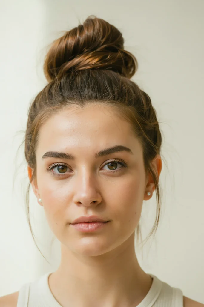 Voluminous High Bun