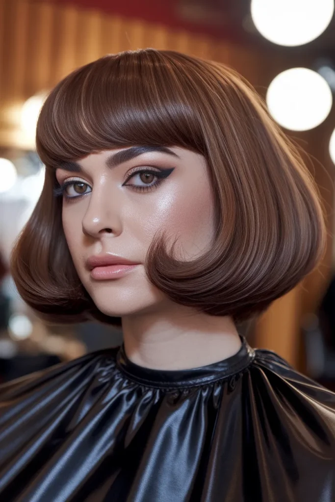 Voluminous Retro Wolf Cut