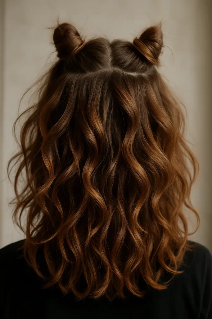 Wild Cat Halloween Hairstyle