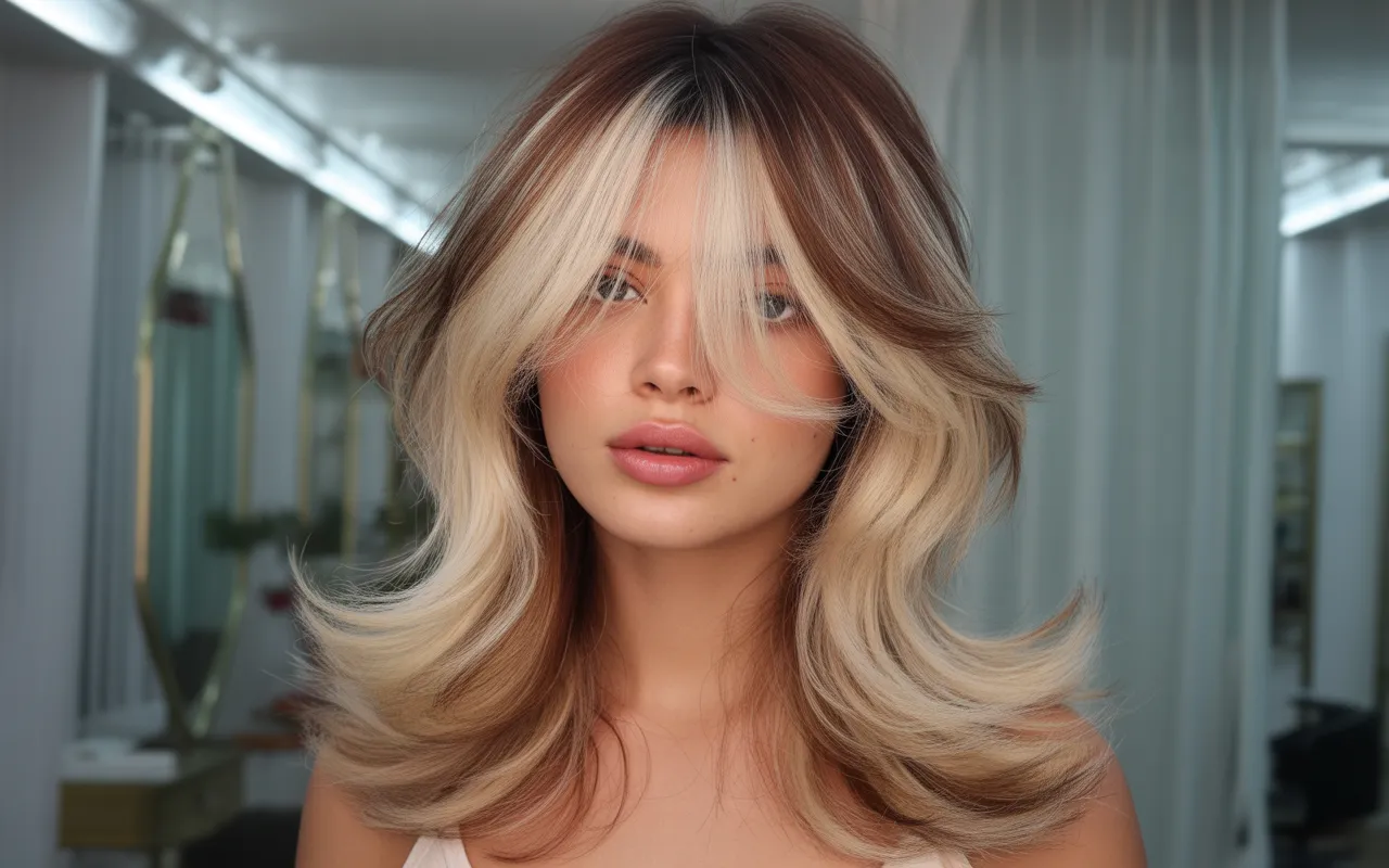 Wolf cut hairstyles
